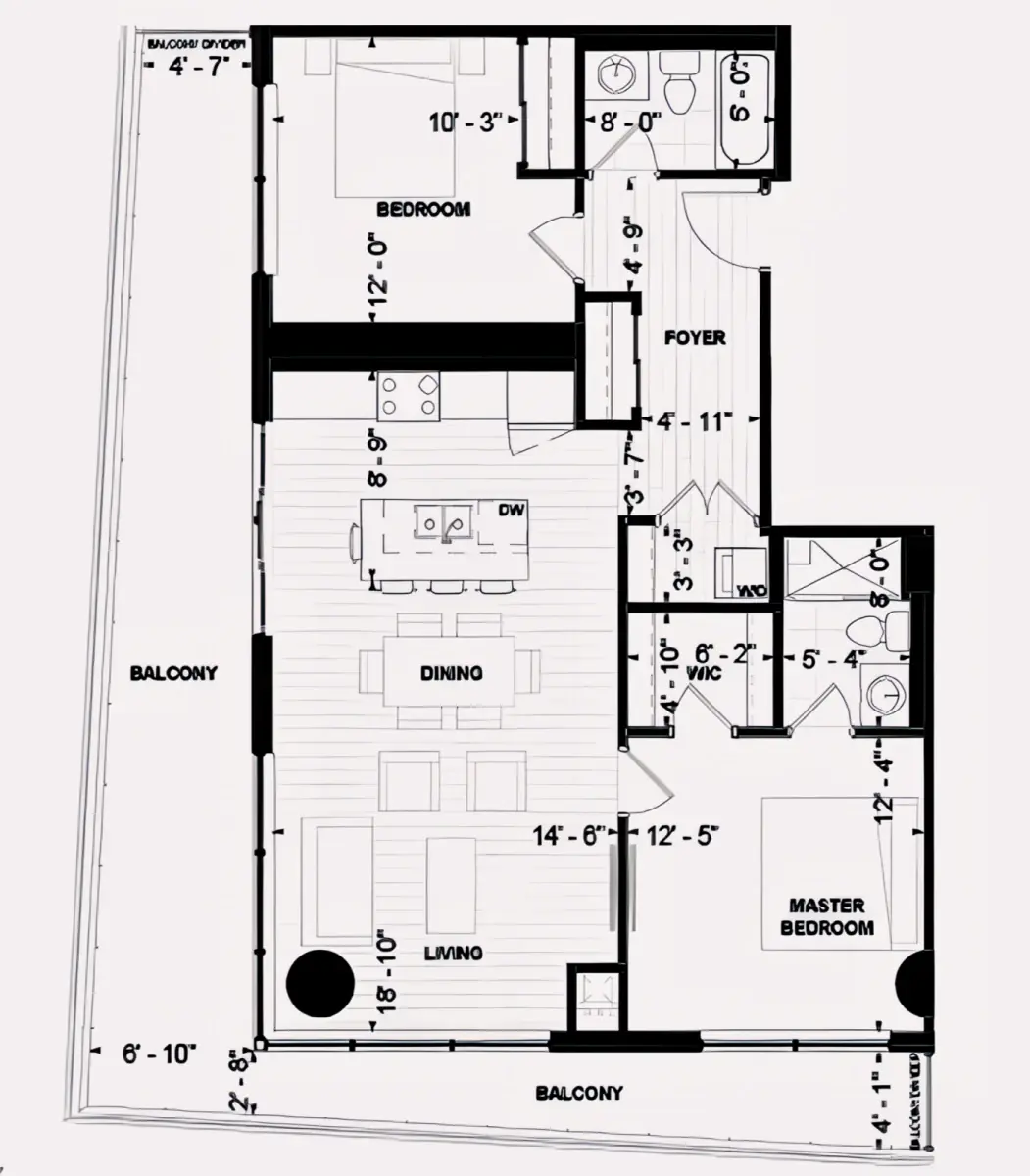2 Rooms view 3
