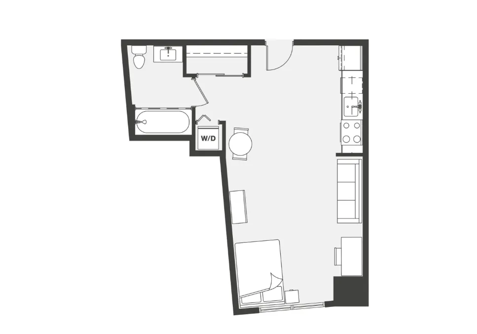 Studio Rooms view 3