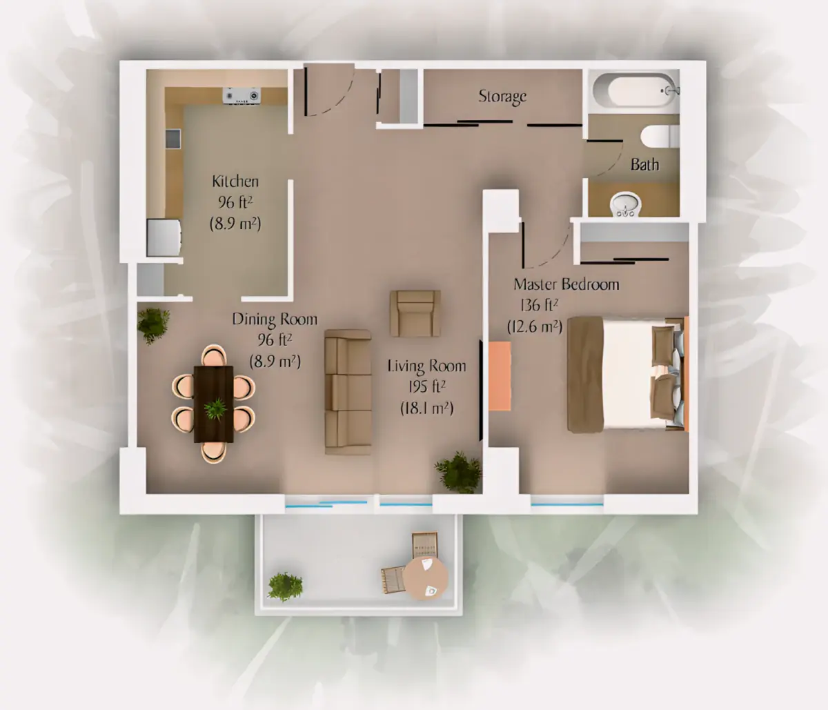 1 Rooms view 1