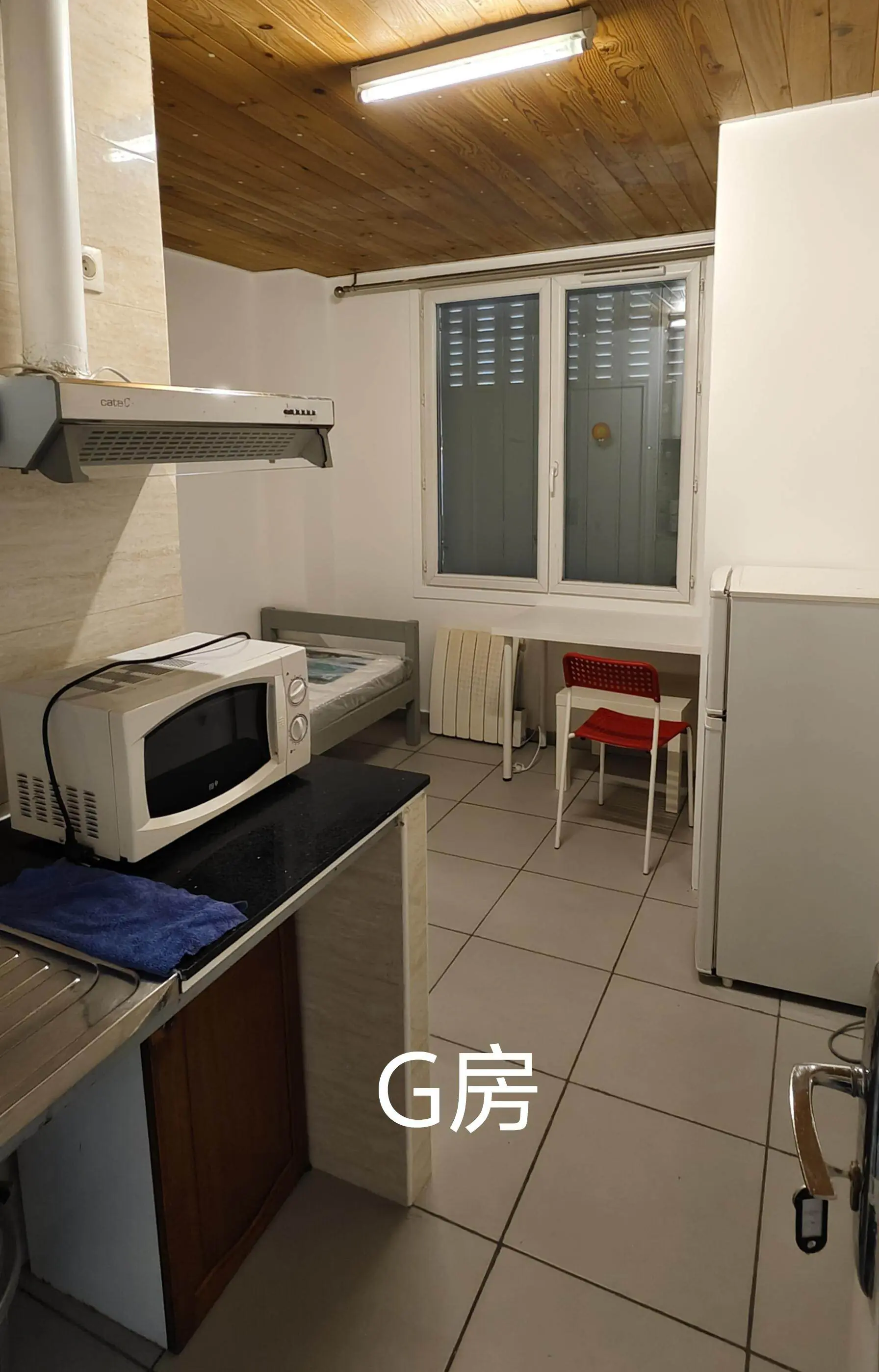Villejuif 94e·12m²·F1·Studio·With furniture
