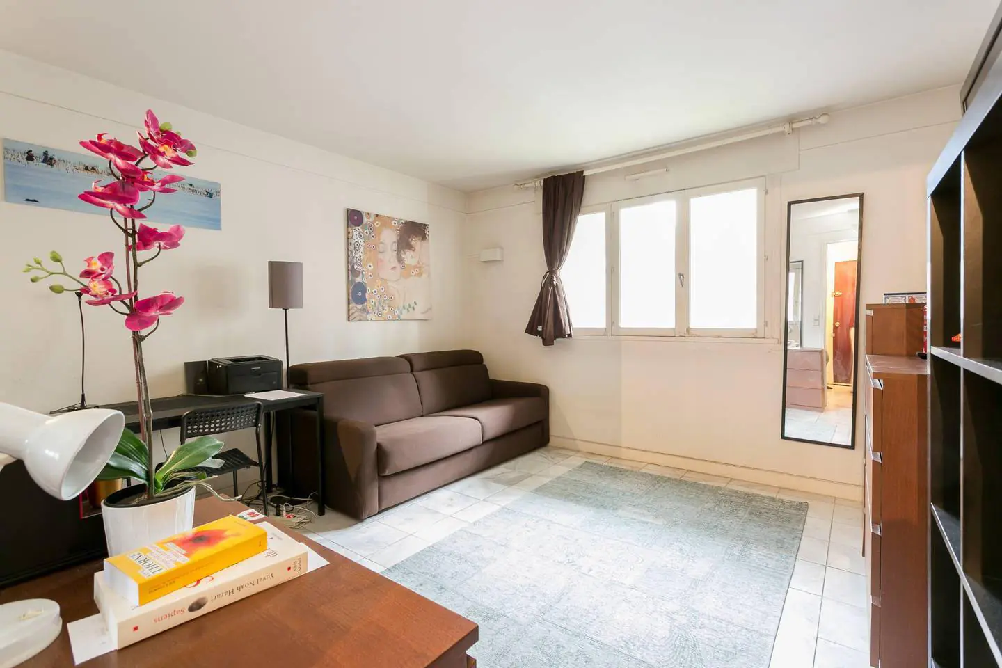 PARIS 15e·25m²·F1·Studio·With furniture