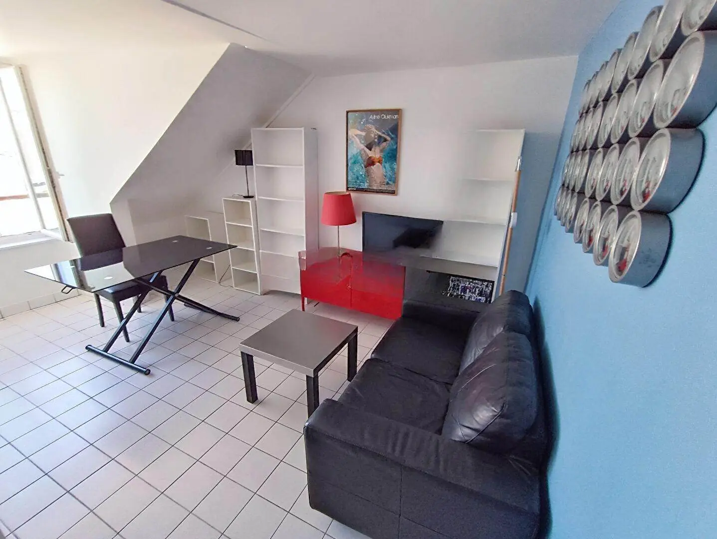 PARIS 4e·27m²·F2·Appartement·With furniture