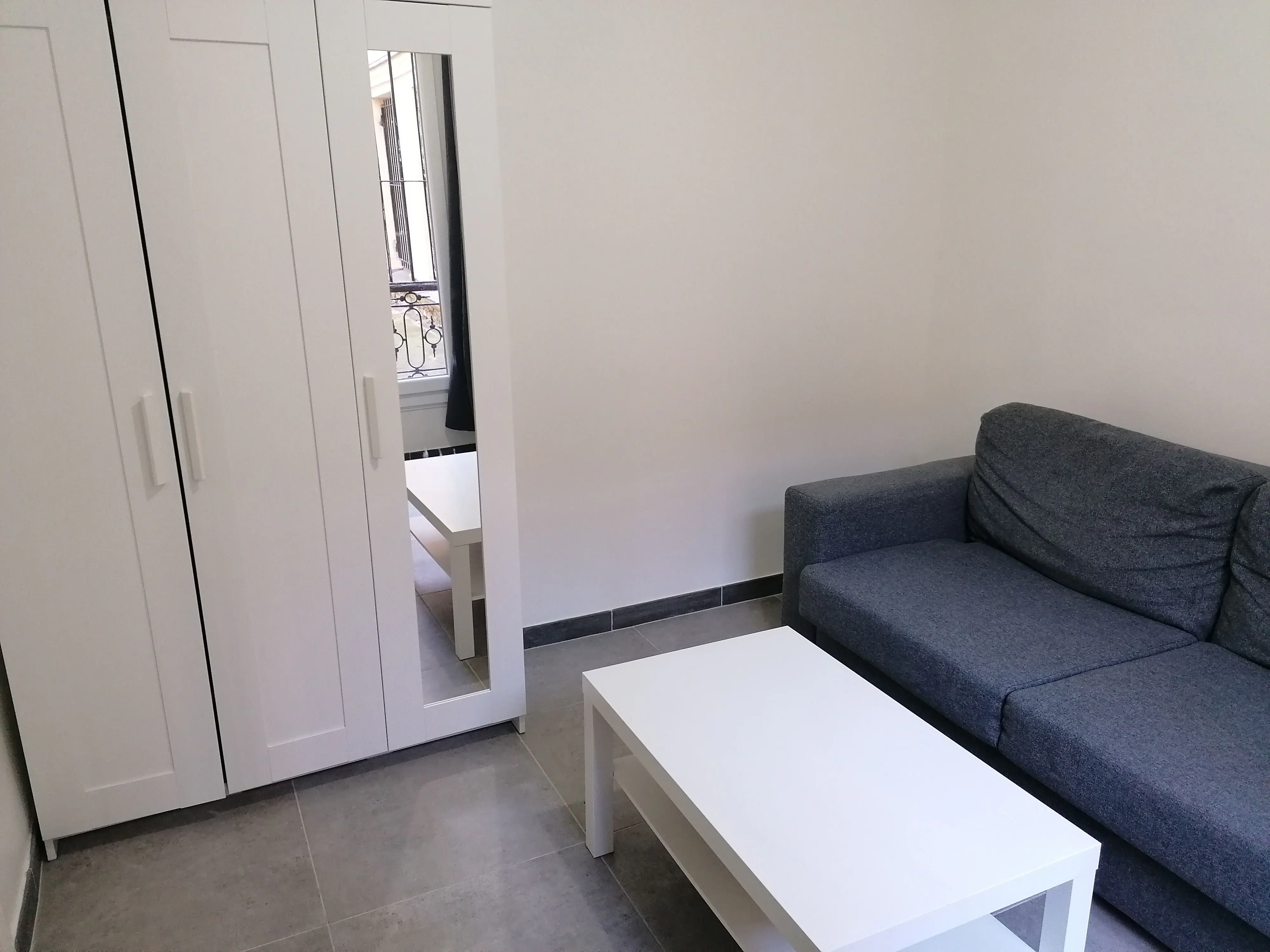PARIS 10e·17.5m²·F1·Studio·With furniture