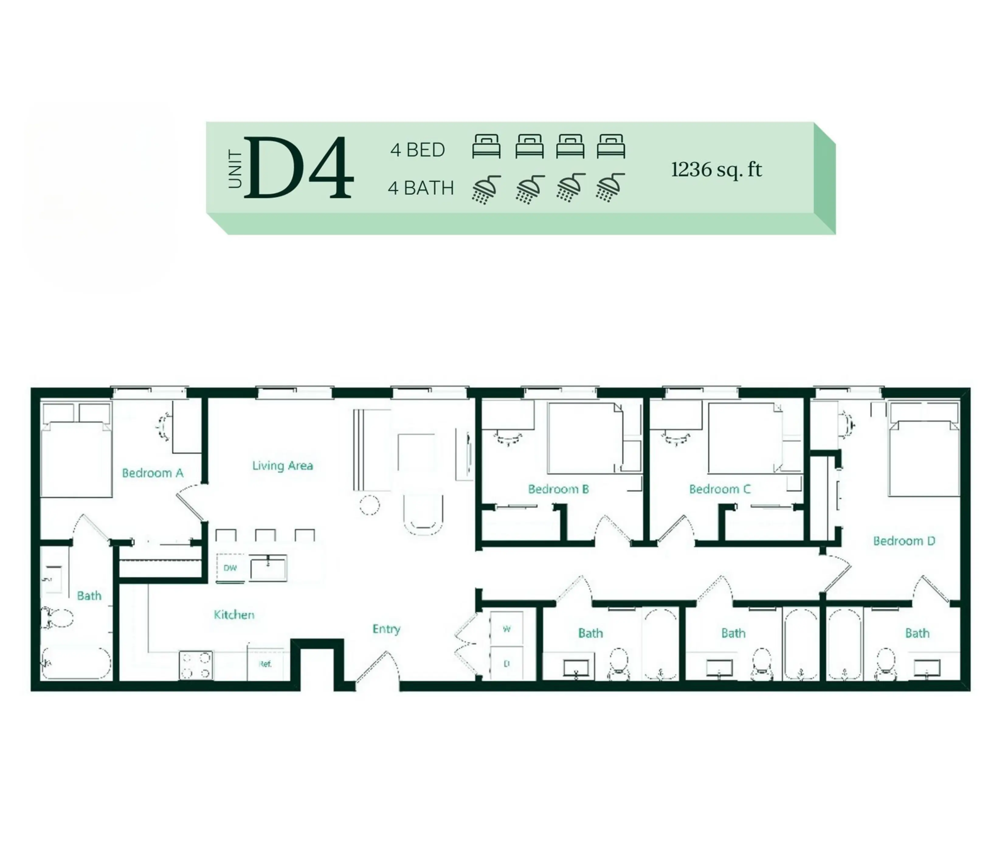 4 Rooms view 3
