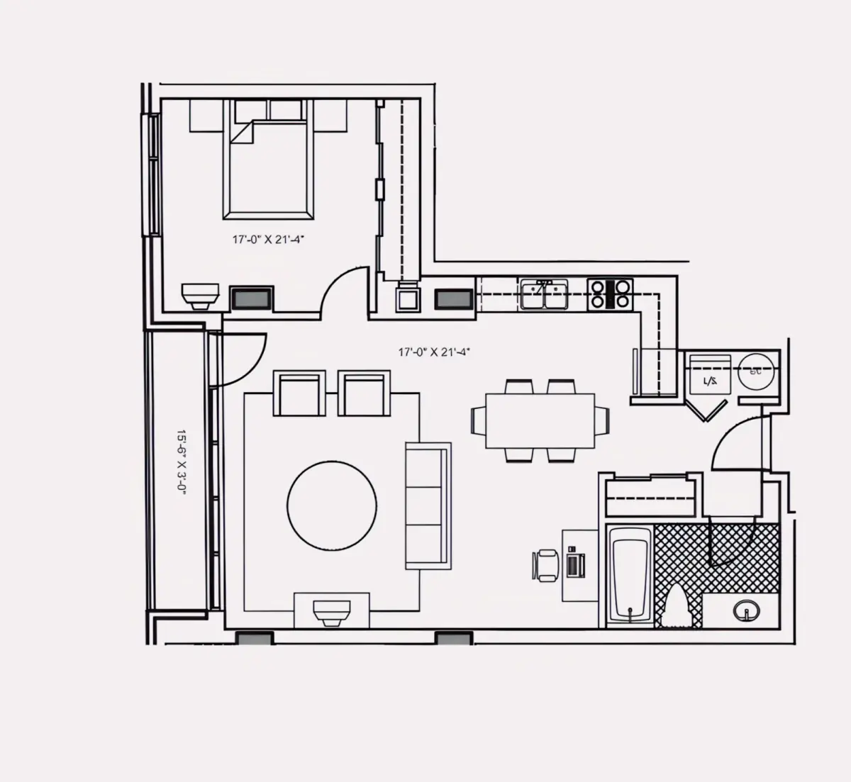 Two Rooms view 3