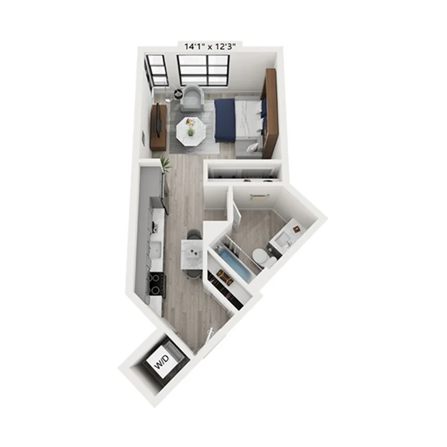 Studio Rooms view 2